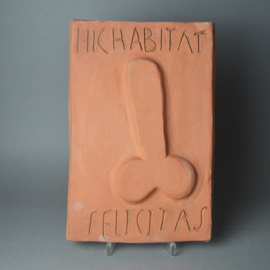 Phallic Plaque Pompeii