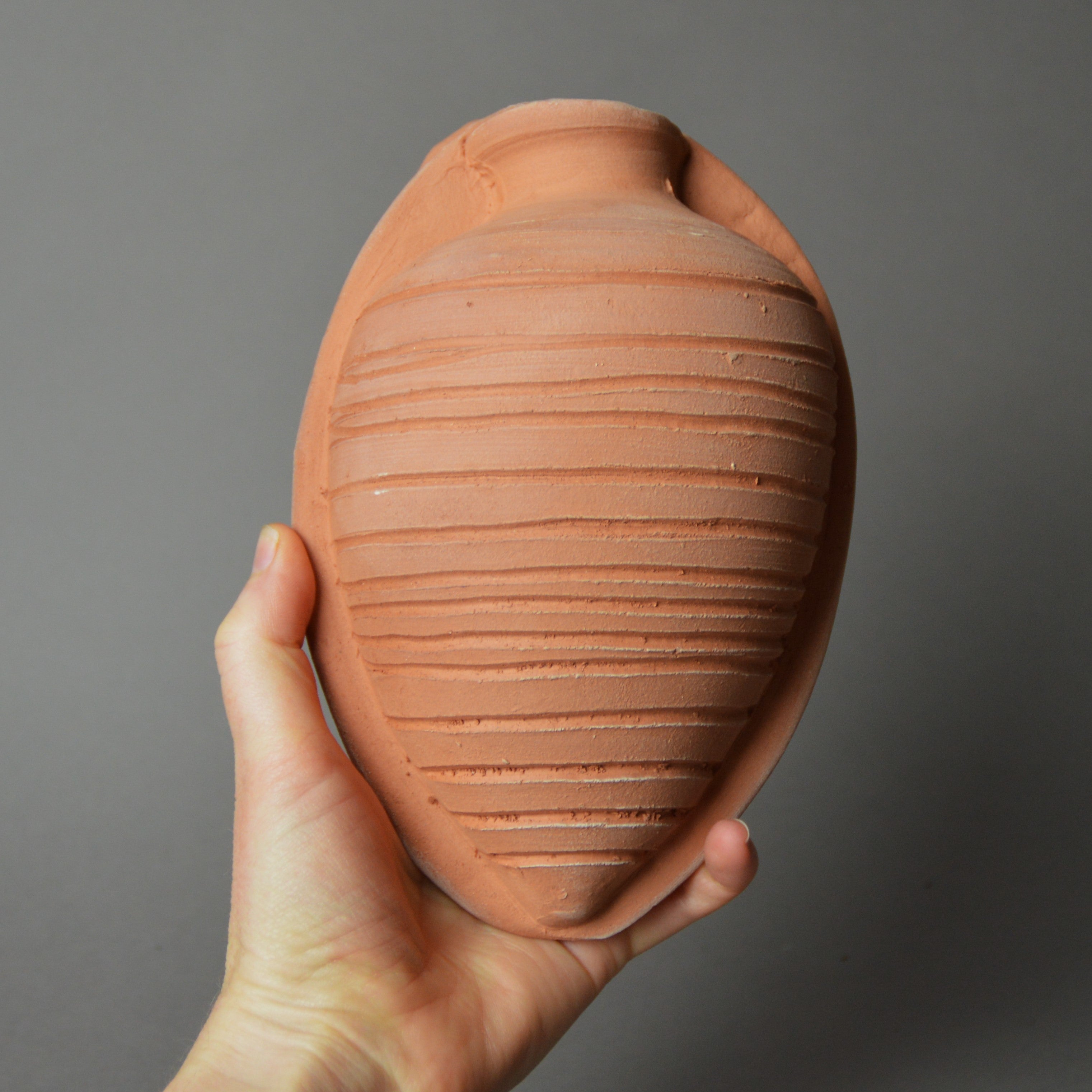 Roman WheelThrown Votive Uterus PottedHistory