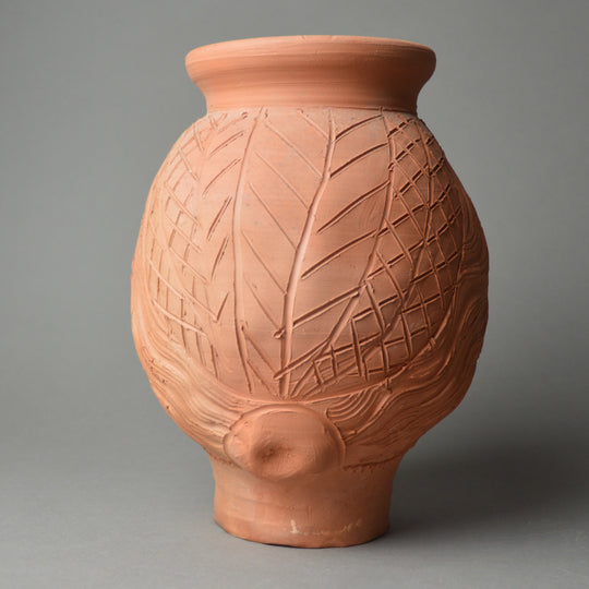 Female Face Pot - Fired at Vindolanda