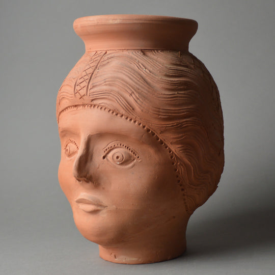 Female Face Pot - Fired at Vindolanda