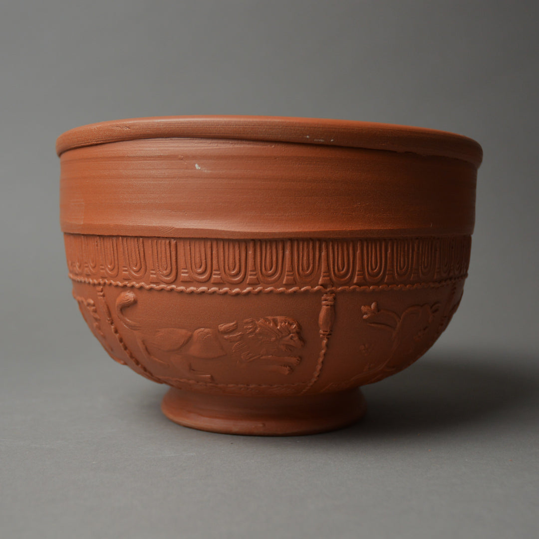 Hercules And Lions Samian Bowl