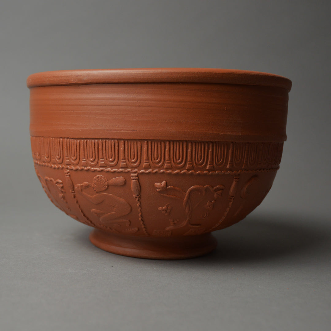 Hercules And Lions Samian Bowl