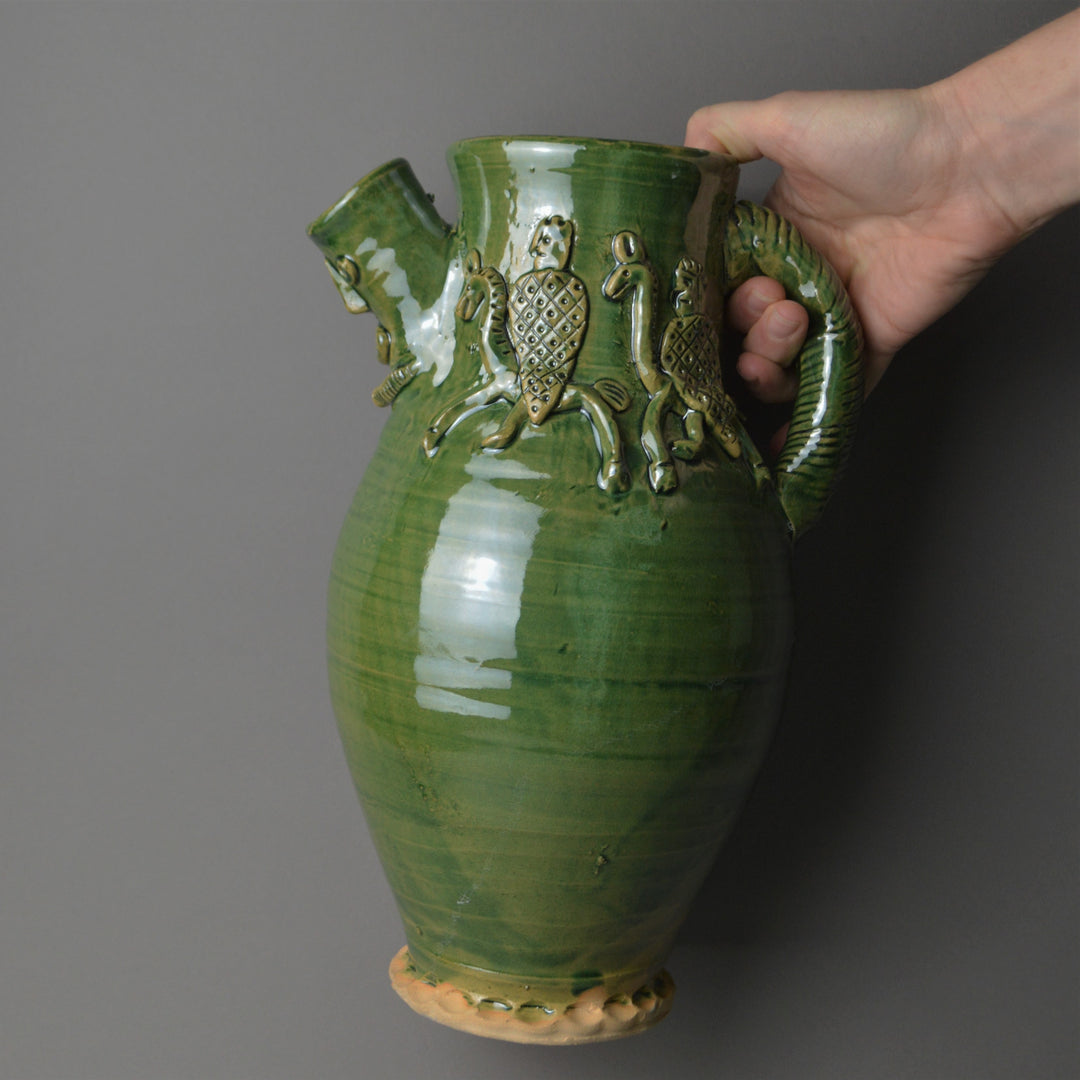Medieval Knights and Dragon Jug