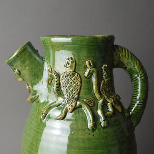 Medieval Knights and Dragon Jug