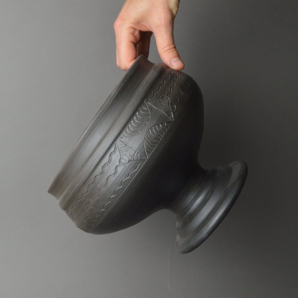 Iron Age Pedestal Urn - Incised Decoration A1