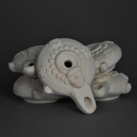 Greek Satyr Oil Lamp