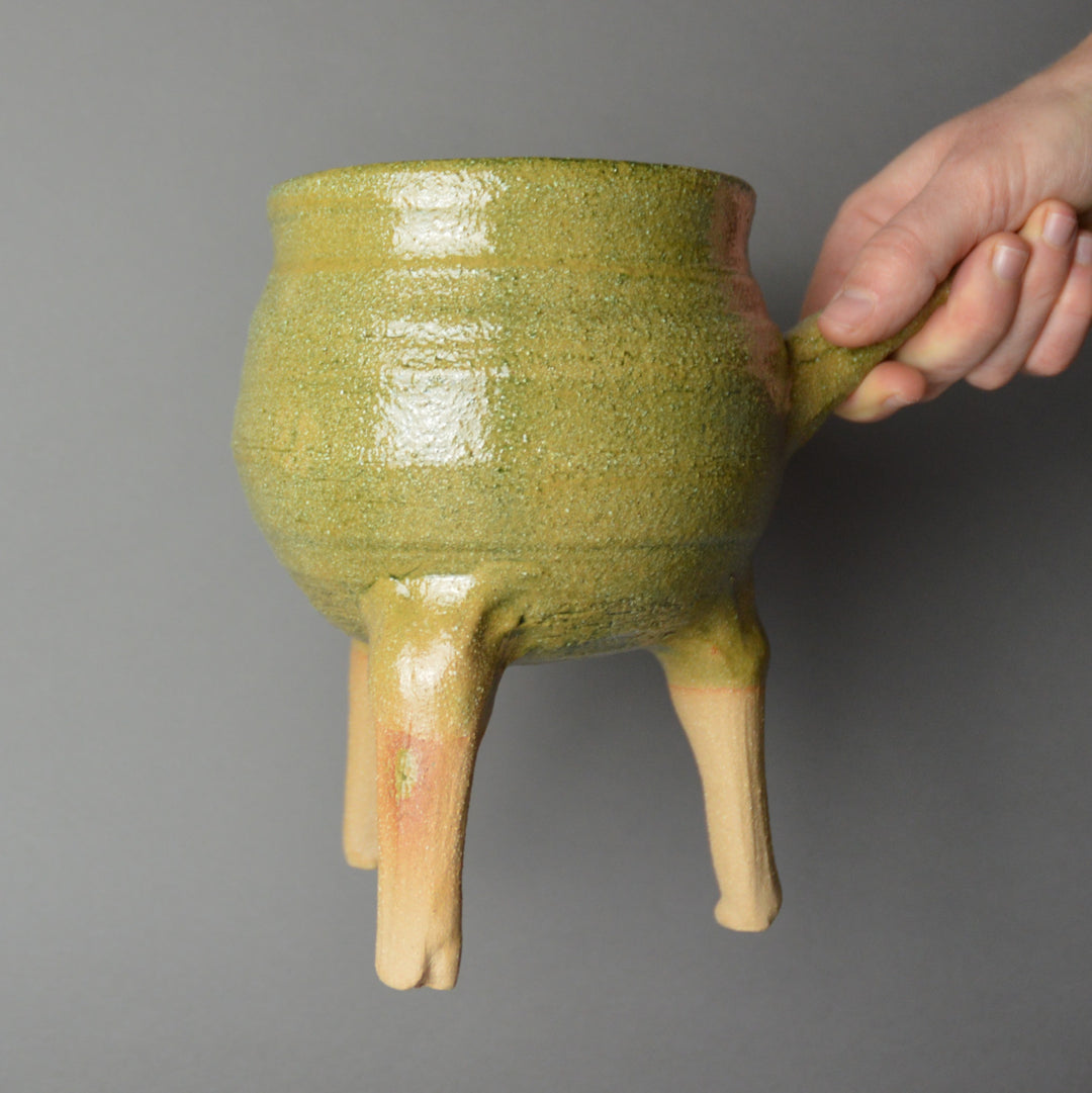 Medieval Three Legged Cooking Pot, Pipkin