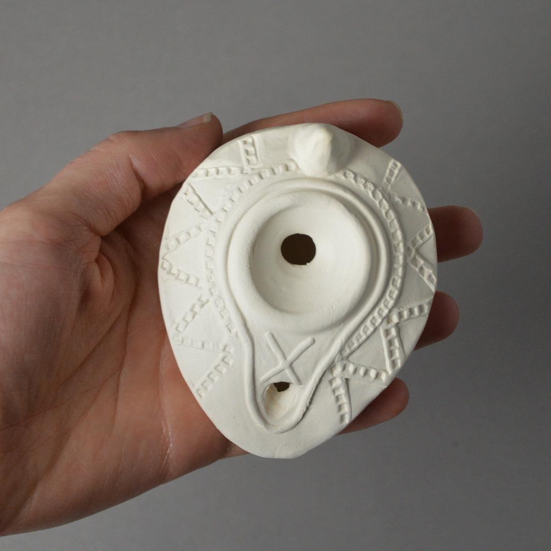 Early Islamic Terracotta Lamp