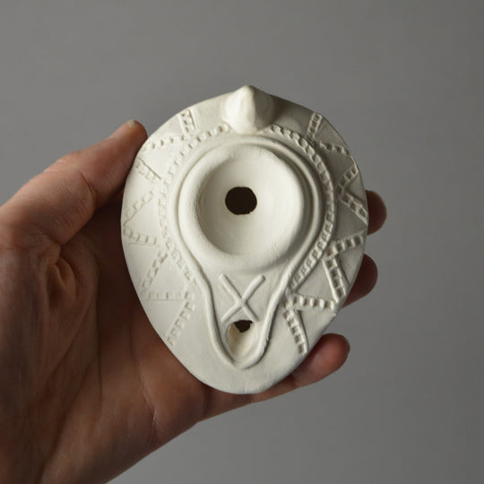 Early Islamic Terracotta Lamp
