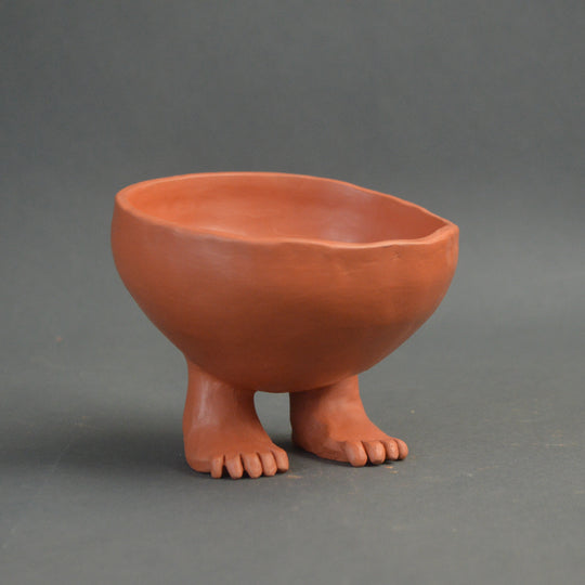 Egyptian Prehistoric Foot Bowl