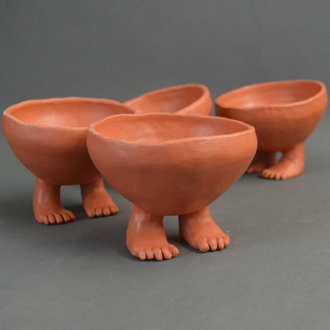 Egyptian Prehistoric Foot Bowl