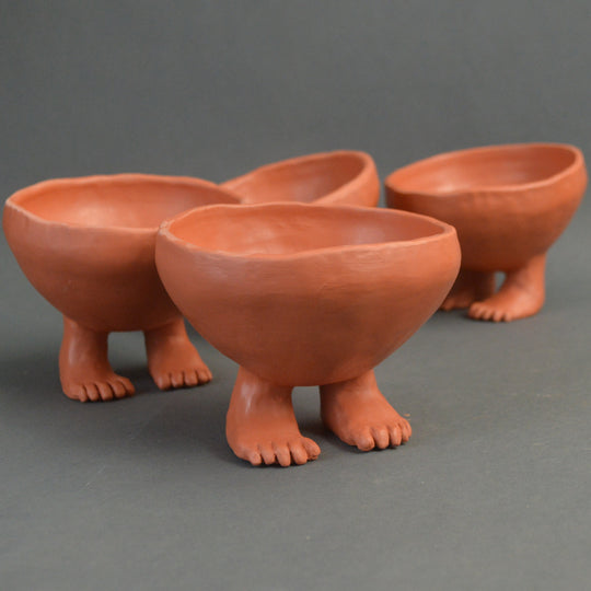 Egyptian Prehistoric Foot Bowl