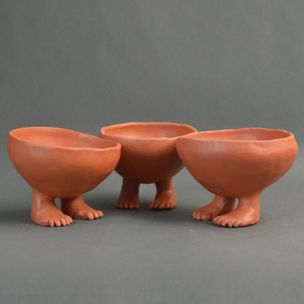 Egyptian Prehistoric Foot Bowl