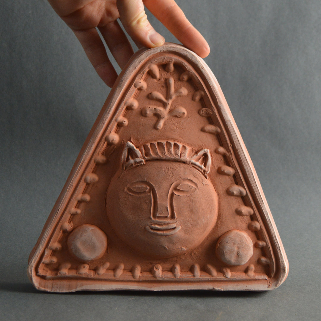 Stylised Lion Antefix