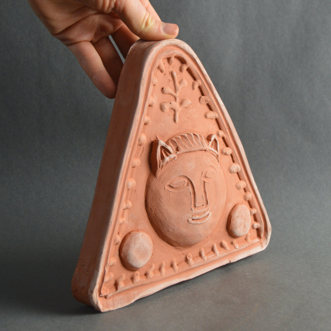 Stylised Lion Antefix