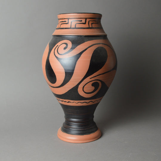 Iron Age Pedestal Urn - Painted
