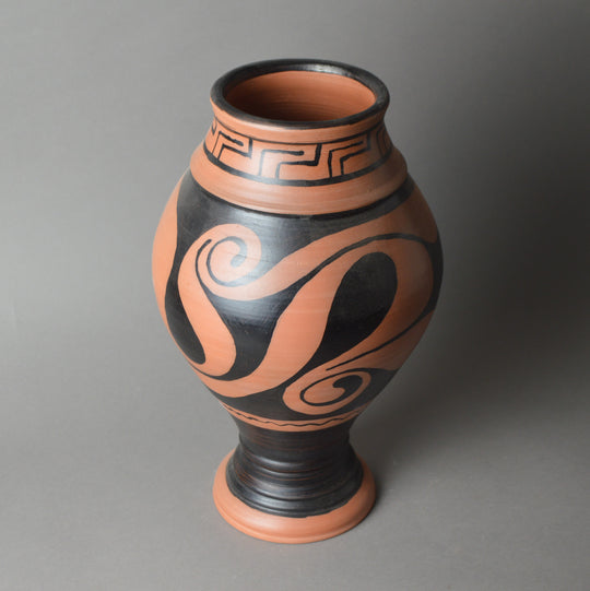 Iron Age Pedestal Urn - Painted