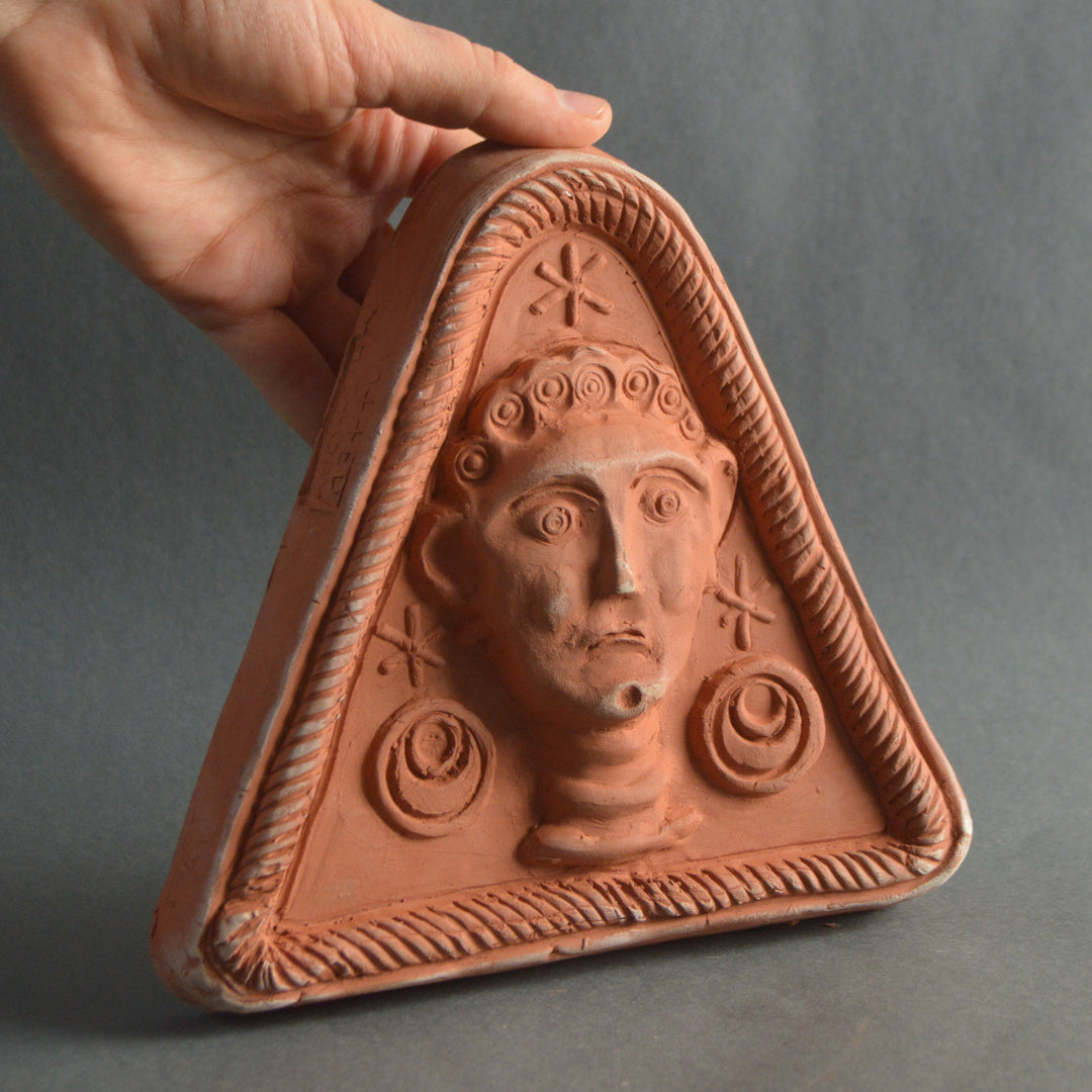 Roman Face Antefix 002