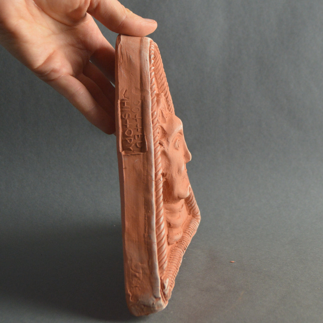 Roman Face Antefix 002