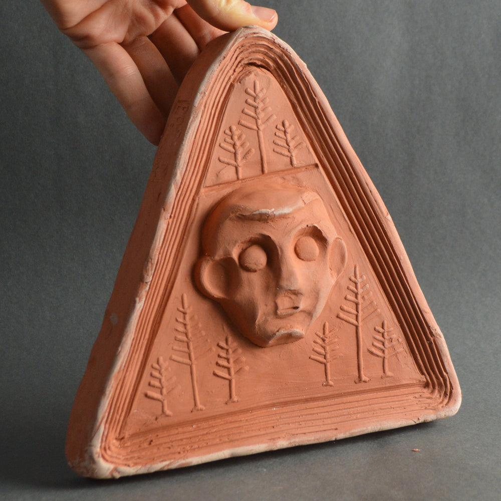 Roman Face Antefix 001