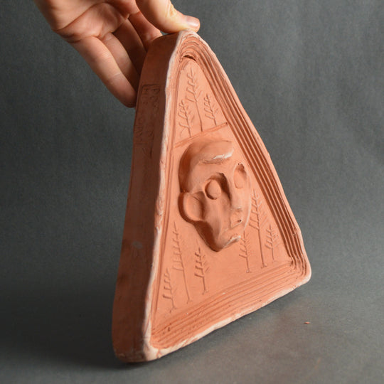 Roman Face Antefix 001