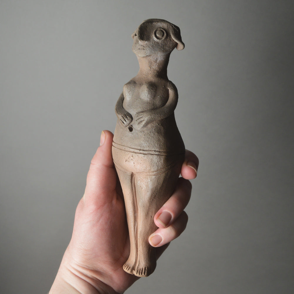 Ancient Woman, Nude Cypriot Figure, Late Bronze Age