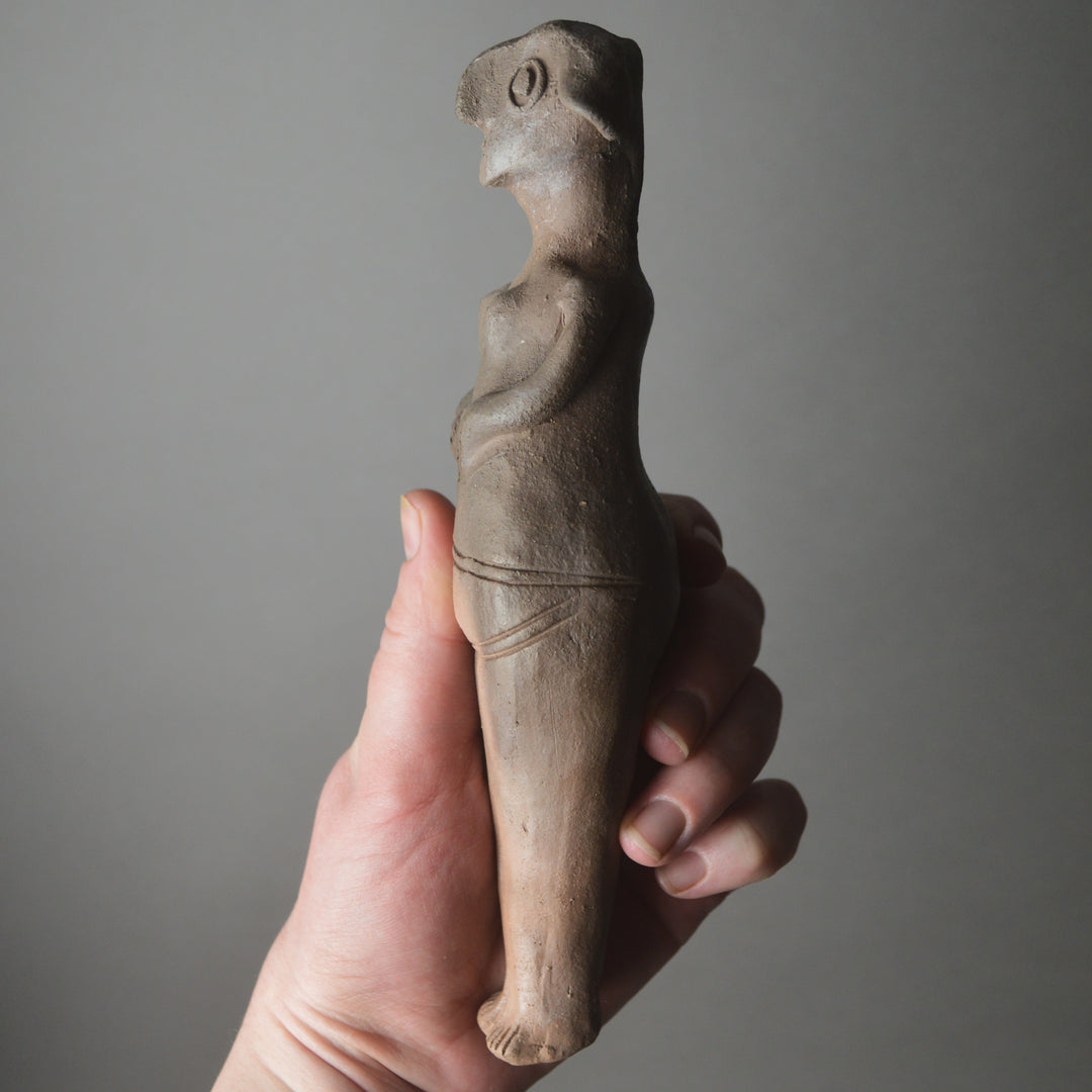 Ancient Woman, Nude Cypriot Figure, Late Bronze Age