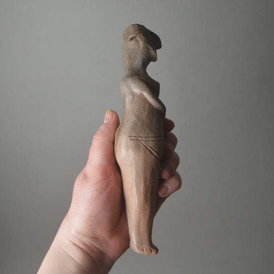 Ancient Woman, Nude Cypriot Figure, Late Bronze Age