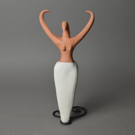 Egyptian Celebrant Figure, "Bird Woman"