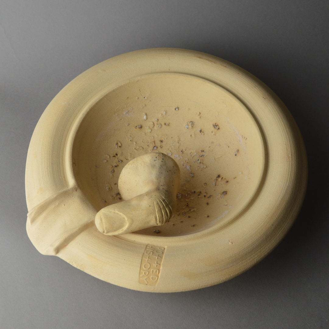 Pompeian Mortarium and Pestle