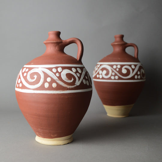 Oxfordshire Style - Redware Painted