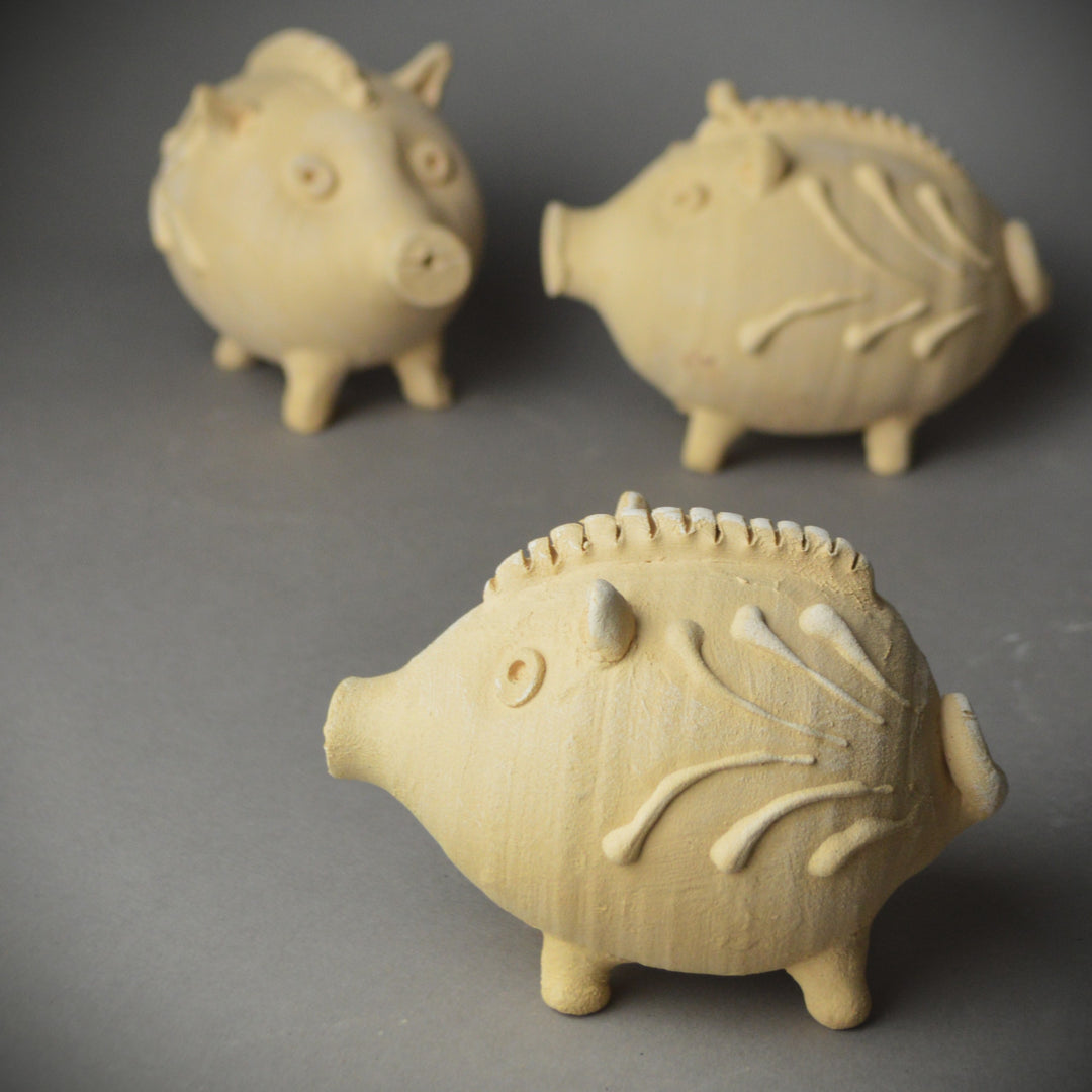 Roman Pig Rattle