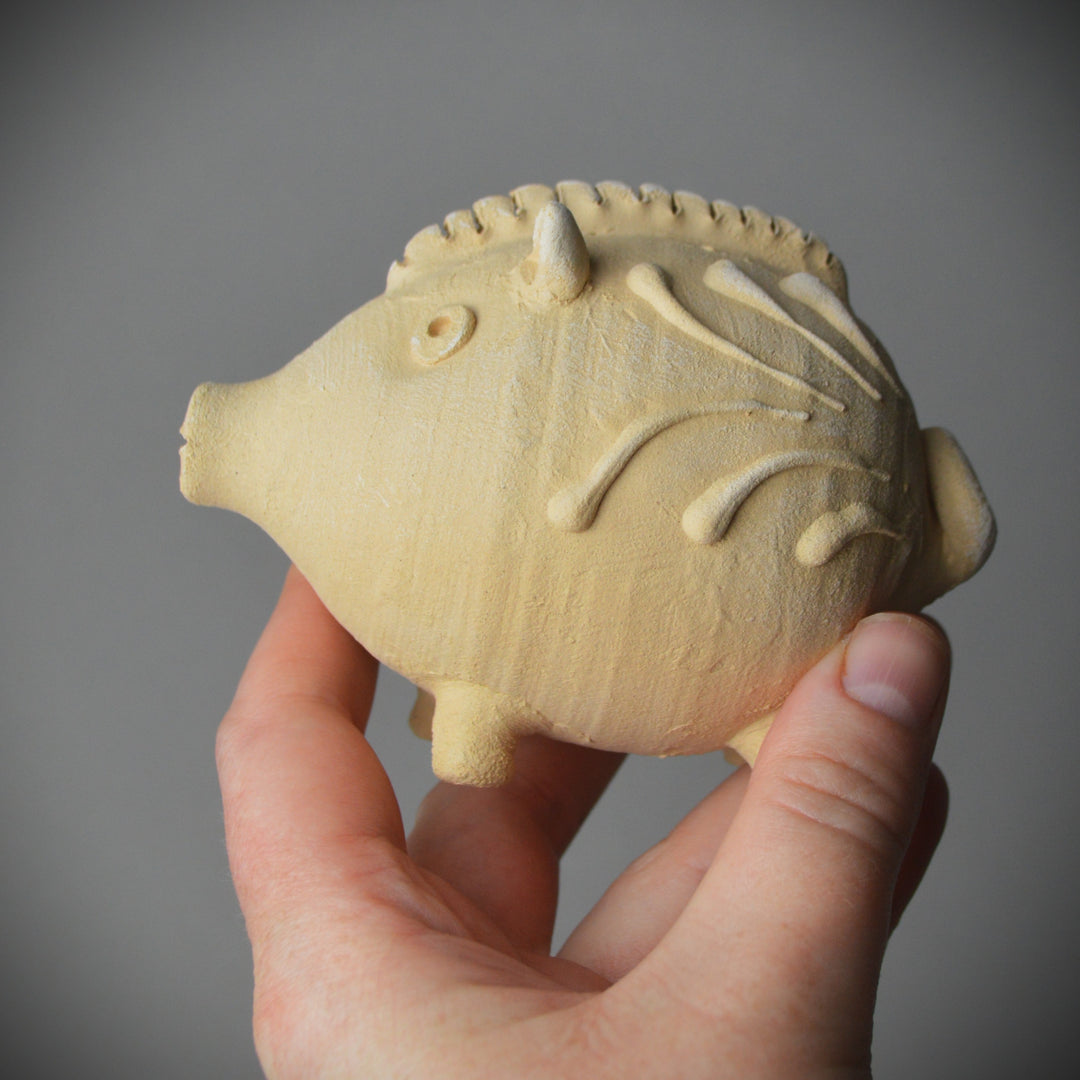 Roman Pig Rattle