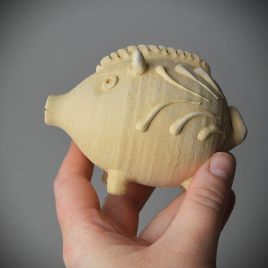 Roman Pig Rattle
