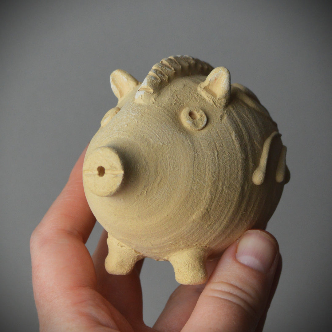 Roman Pig Rattle