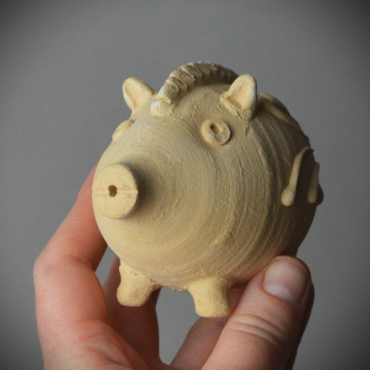 Roman Pig Rattle
