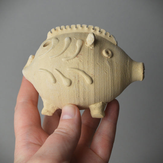 Roman Pig Rattle