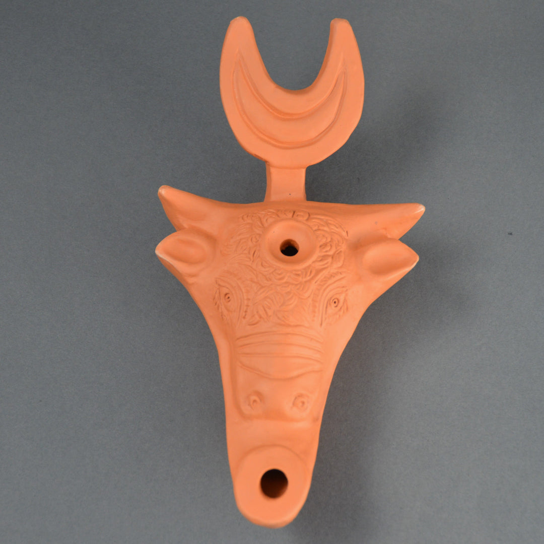 Chillingham Roman Oil Lamp, Bull