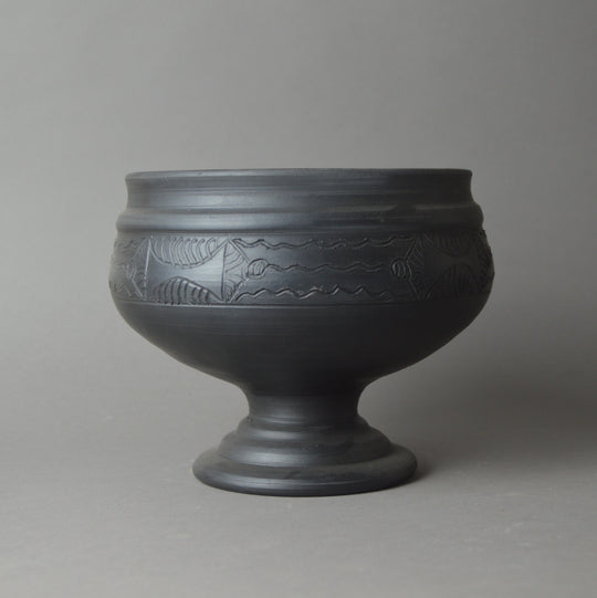 Iron Age Pedestal Urn - Incised Decoration A1