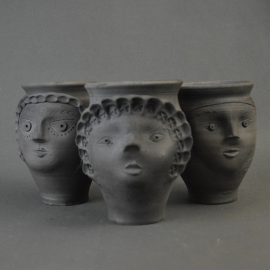Vindolanda Roman Goddess Head Pot