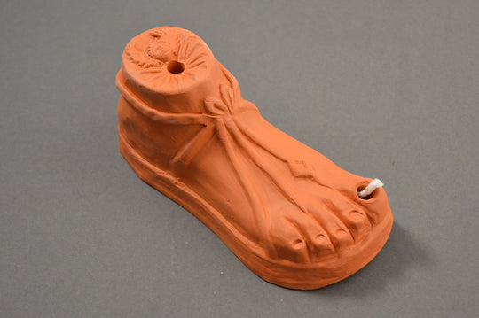 Roman Terracotta Oil Lamp Foot