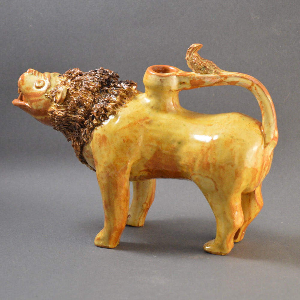 Medieval Aquamanile, Lion