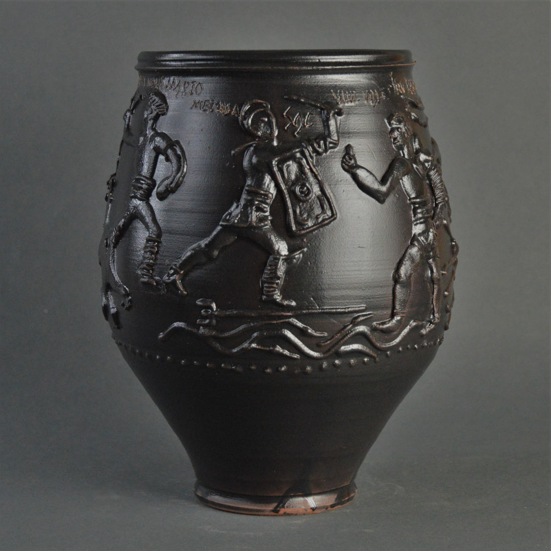 The Colchester Gladiator Vase / Cup