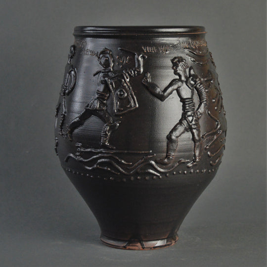 The Colchester Gladiator Vase / Cup